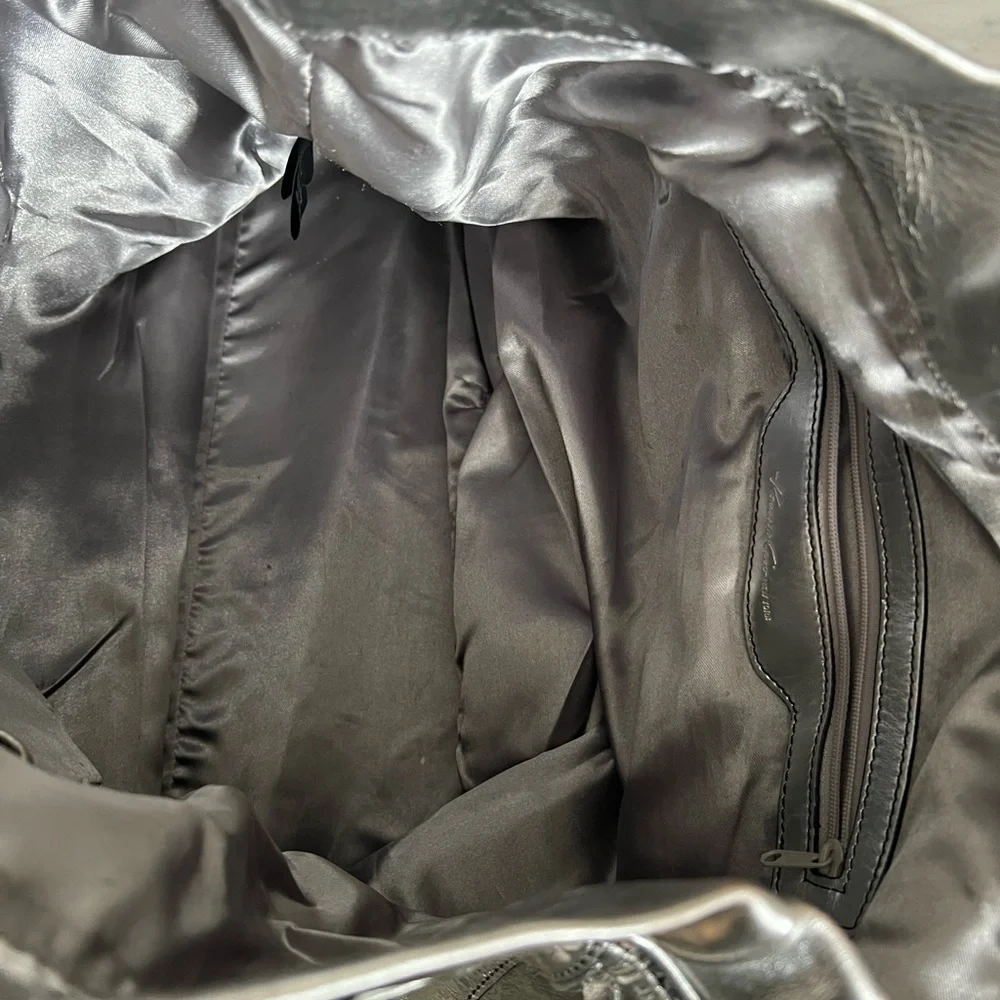 Kenneth Cole 25th Anniversary 1983 Edition SilverTote - Picture 9 of 14